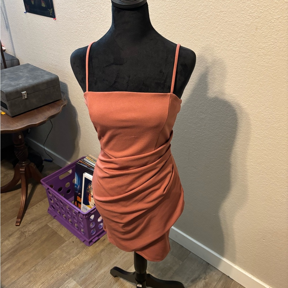 Windsor Rust Mini Dress